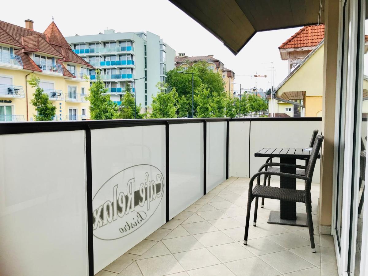 Cafe Relax Apartments Héviz Zewnętrze zdjęcie